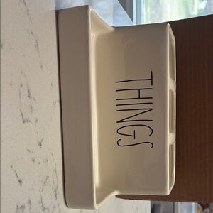 Cream Ceramic Holder